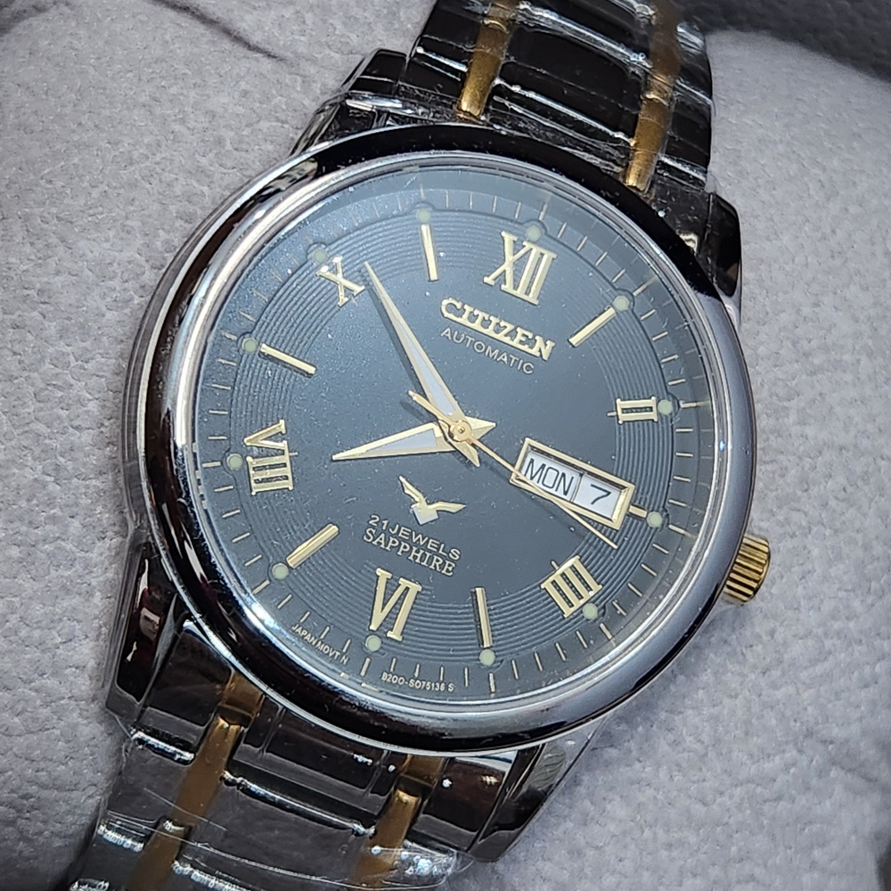 Citizen Automatic Watch with Gold and Silver Details